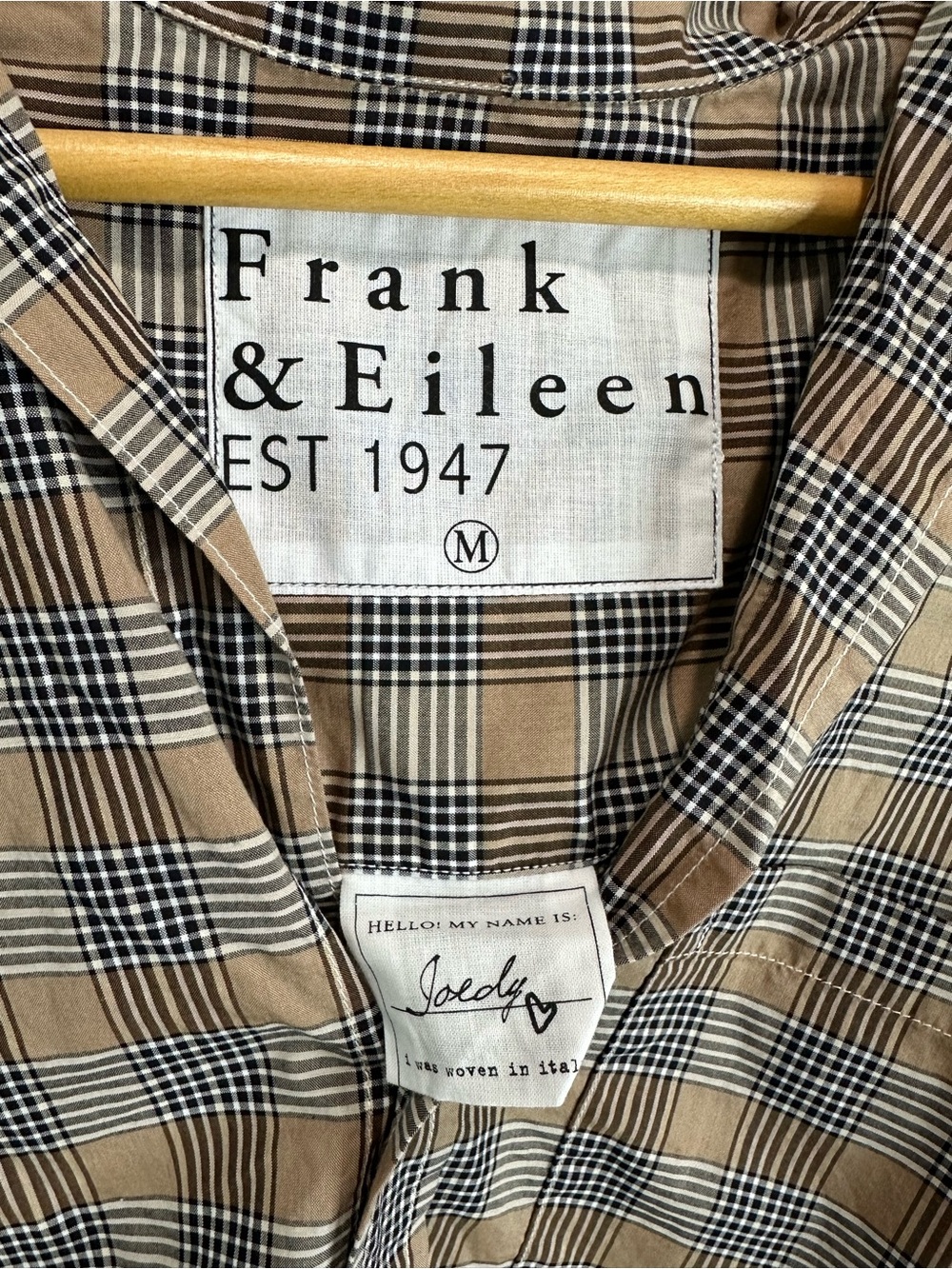 Frank & Eileen Tan and Black jodey Plaid Button-Up Shirt - Picture 5 of 9